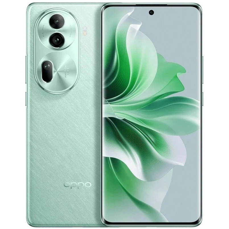 Oppo-Reno-11-Wave-Green.webp Oppo Reno 11 (256GB/12GB; 50MP Triple Camera; 5000mAh) - Image 1