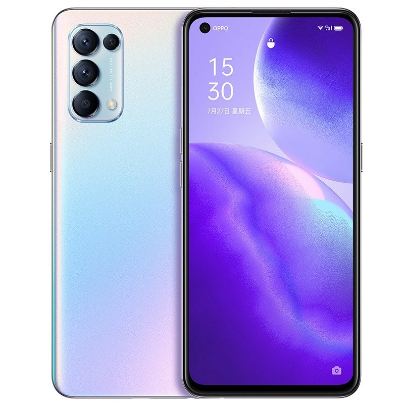 Oppo-Reno5-5G-Silver.webp Oppo Reno 5 (128GB/8GB; 64MP Quad Camera; 4300mAh) - Image 1