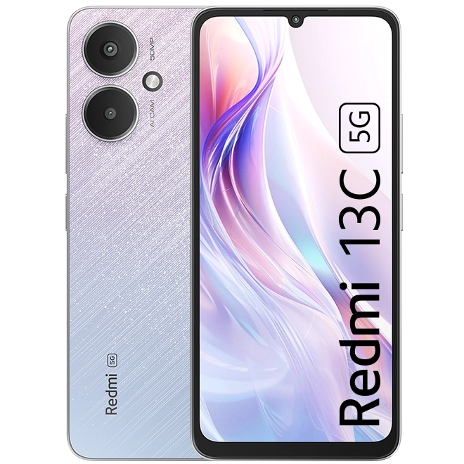 Redmi-13C-5G-Silver.webp Redmi 13C 5G (128GB/4GB; 50MP Dual Camera; 5000mAh) - Image 1