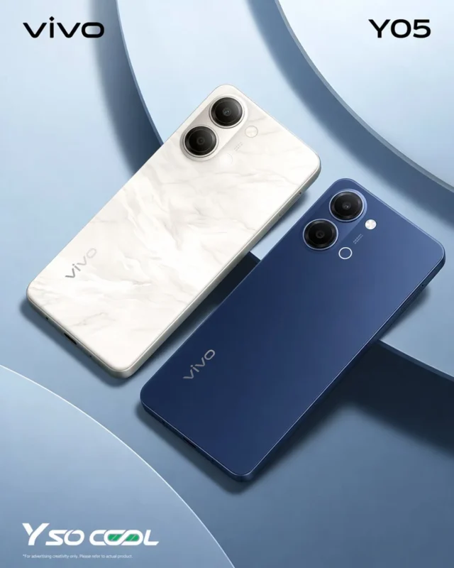 Vivo Y05 Rear Design