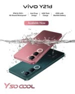 Vivo Y21d Design and Battery
