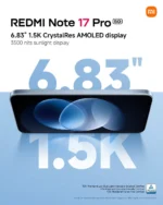 Redmi Note 17 Pro 5G (512GB/8GB; 50MP Dual Camera; 8340mAh) - Image 3